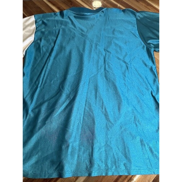 Don Alleson XXL Vintage 80s Miami Dolphins Nylon Polyester Short Sleeve USA Made - Picture 9 of 10